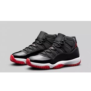 Nike Air Jordan 11 Retro Bred 378037-061-size 9.5